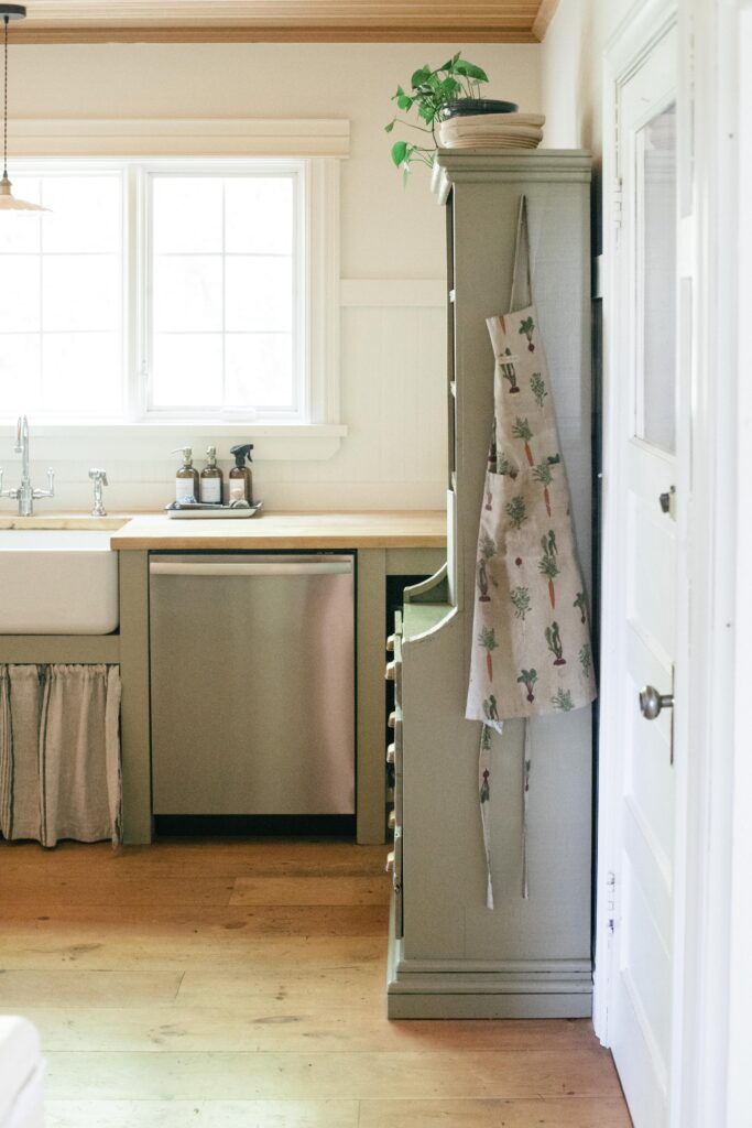 Image of an unfitted kitchen